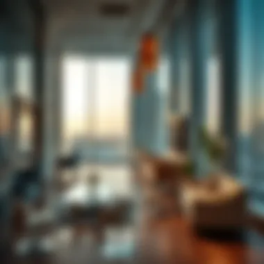 Commercial space in Address Sky View Dubai highlighting investment opportunities