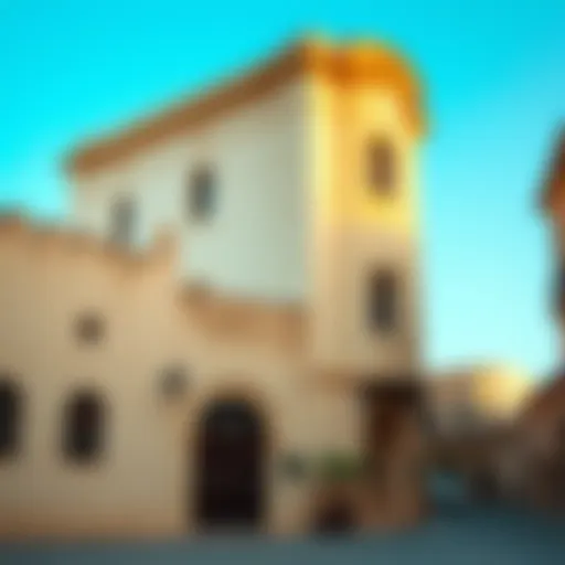 Historical building in Al Ghubaiba showcasing traditional architecture