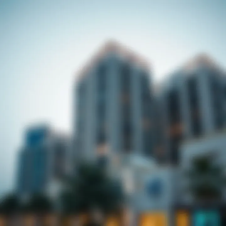 Real Estate Opportunities in Bur Dubai Modern residential complex in Bur Dubai representing real estate opportunities