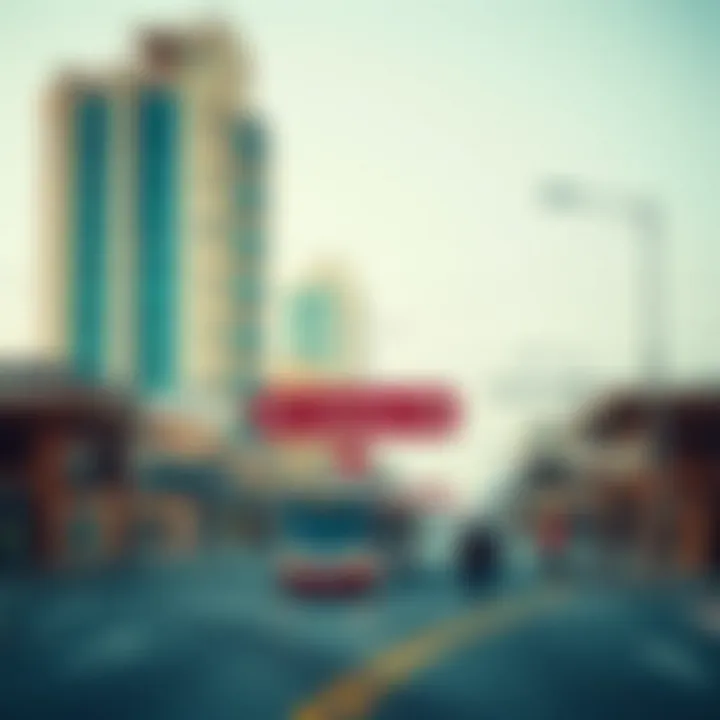 Connectivity in Al Ghubaiba Public transportation hub in Al Ghubaiba illustrating connectivity