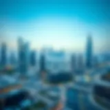 Dubai Skyline and Architectural Marvels A panoramic view of Dubai showcasing its skyline and architectural marvels