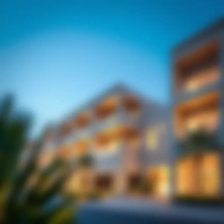 Modern architectural design of Al Hamra projects