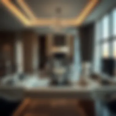 Luxurious interior of a living space within Al Reef Tower 1, highlighting modern amenities