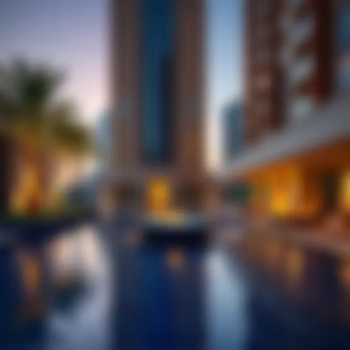 Amenities offered at Al Roda Tower including recreational facilities