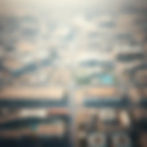 Aerial Perspective of Al Zorah's Urban Landscape Aerial view of Al Zorah development showcasing urban planning