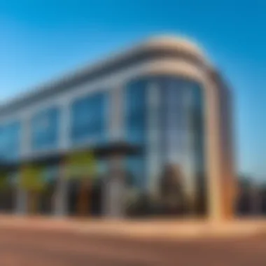 Exterior view of Allsopp & Allsopp Real Estate office in Business Bay