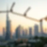 Dubai skyline showcasing luxury properties