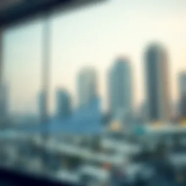 Graph analyzing real estate price trends over the years