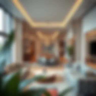 Luxurious interior design in Aveline JVC