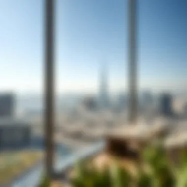 Spectacular Views from Balqis Residences Breathtaking views from Balqis Residences overlooking the Dubai skyline