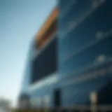 Bedaia Building's striking facade showcasing modern architectural design