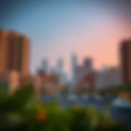 Stunning skyline of Bysabass Al-Khalidiya