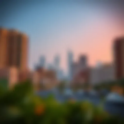 Stunning skyline of Bysabass Al-Khalidiya