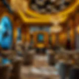 Luxurious interior of Cavalli Club showcasing opulent design and decor