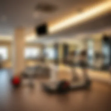 Well-equipped fitness center at Citadines Metro Central