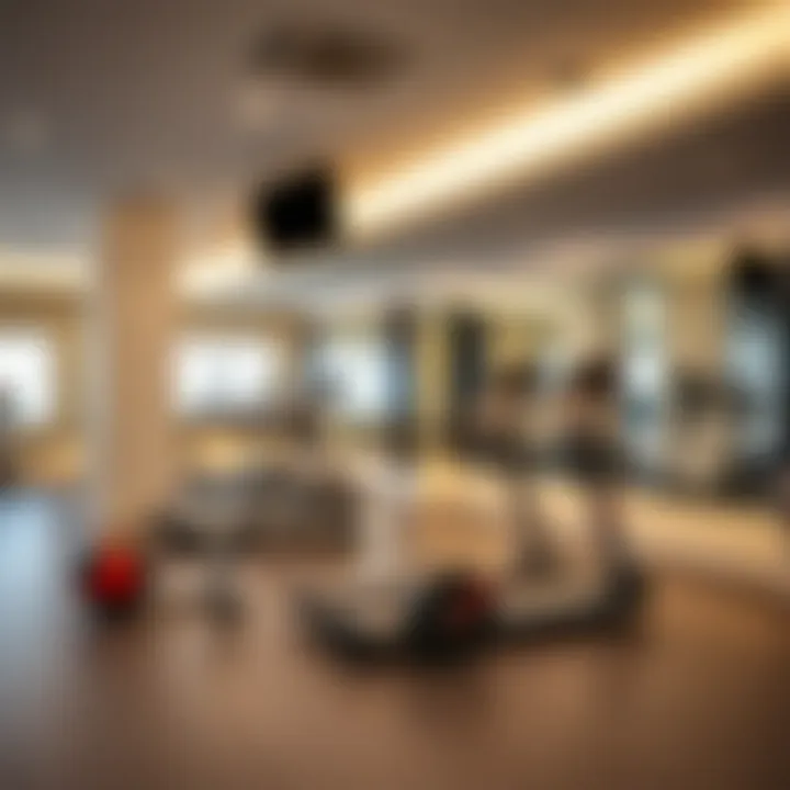 Well-equipped fitness center at Citadines Metro Central