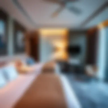 Modern and elegant guest room at Citadines Metro Central