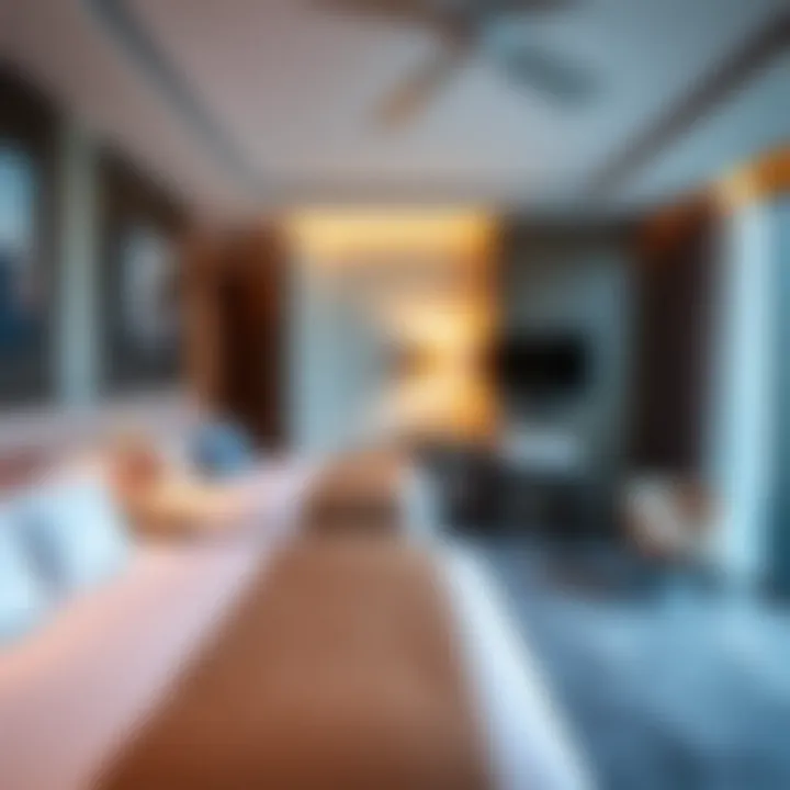 Modern and elegant guest room at Citadines Metro Central