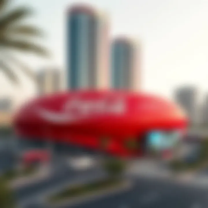 Surrounding real estate developments near Coca-Cola Arena