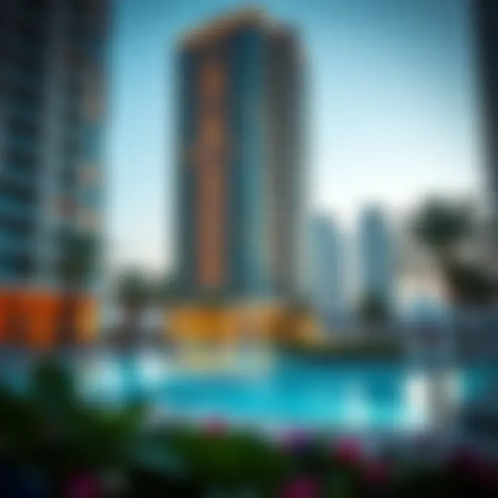 Vibrant location surrounding Como Residences in Dubai