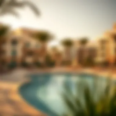 Recreational Amenities at Al Rayyan Complex Amenities available at Al Rayyan Complex, featuring recreational areas