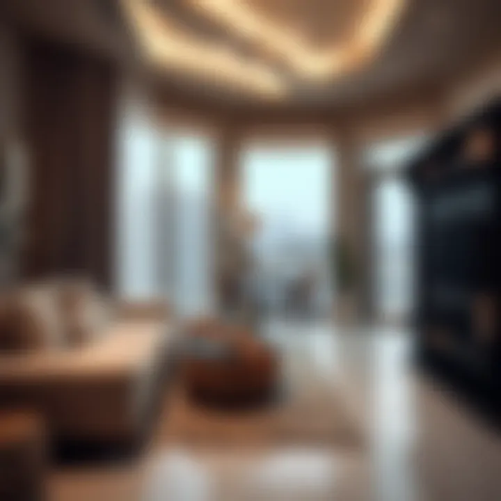 Cozy apartment interior showcasing rental potential