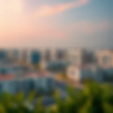 Stunning view of Al Qusais residential buildings