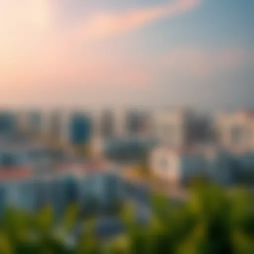 Stunning view of Al Qusais residential buildings