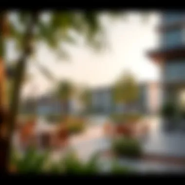 Vibrant community spaces within Park Horizon