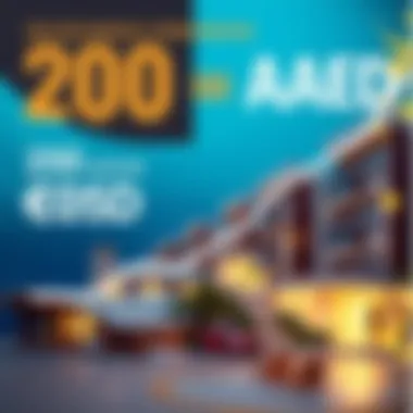 An infographic depicting the impact of currency conversion on real estate investments