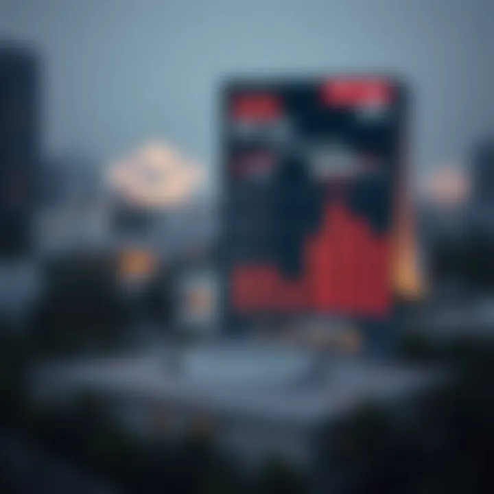 A chart showing current market dynamics in currency exchange