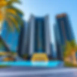 Stunning exterior view of Damac Towers showcasing modern architecture