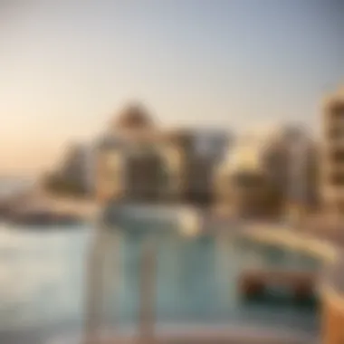Luxurious beachfront properties near JBR Beach