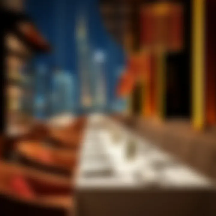 Luxurious dining experience in Dubai Marina