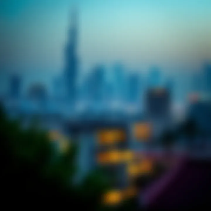 Stunning Dubai skyline featuring properties managed by Luxfolio