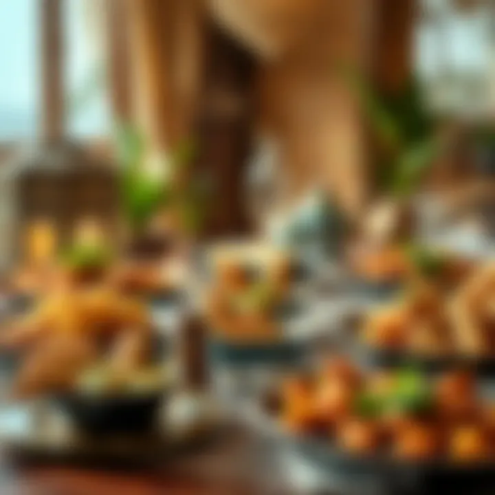 Traditional Emirati dishes served during Eid