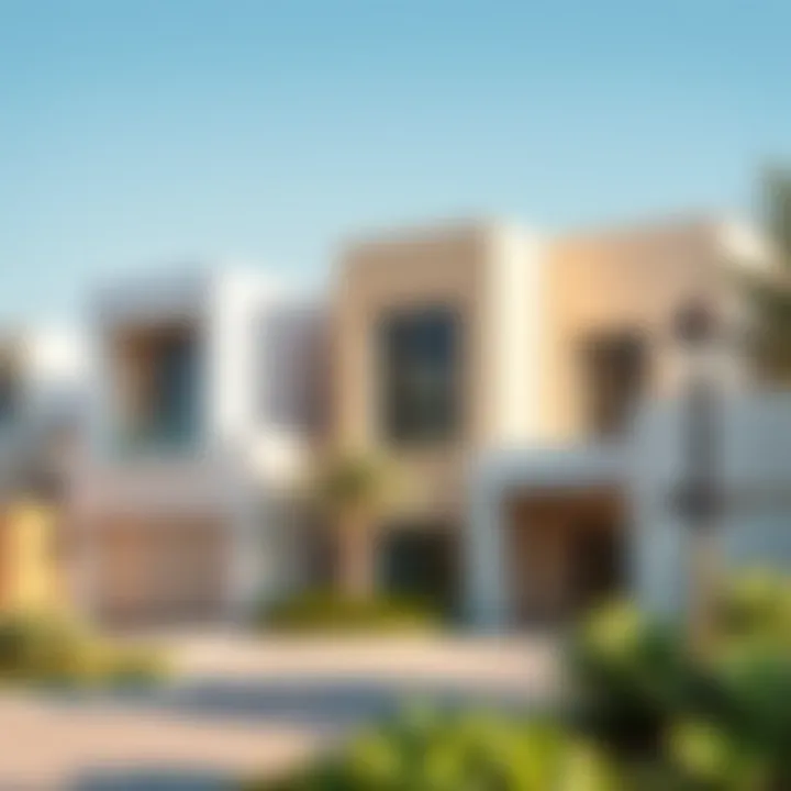 Modern architectural design of villas in Emaar Arabian Ranches 3 reflecting contemporary lifestyle