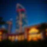 Stunning view of the Latifa Building showcasing modern architectural design