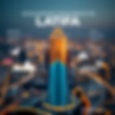 Infographic illustrating the socio-economic impact of the Latifa Building on the real estate market