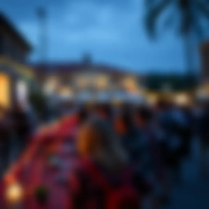 Cultural events hosted by an academic city university benefiting the community