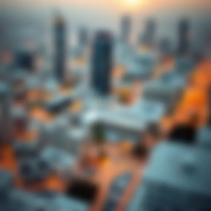 Map highlighting key neighborhoods for budget-friendly rentals