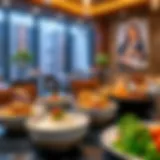 Diverse culinary dishes from various cultures