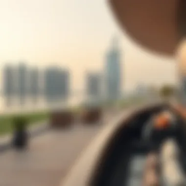 Coastal lifestyle surrounding Al Bateen Tower