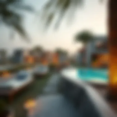 Conceptual illustration of sustainable living developments on Al Hudayriyat Island