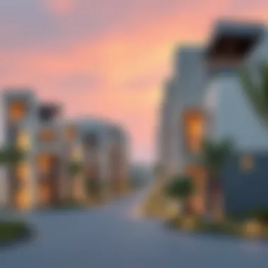 Residential Developments in Al Khalidiya Modern residential developments in Al Khalidiya highlighting architectural diversity