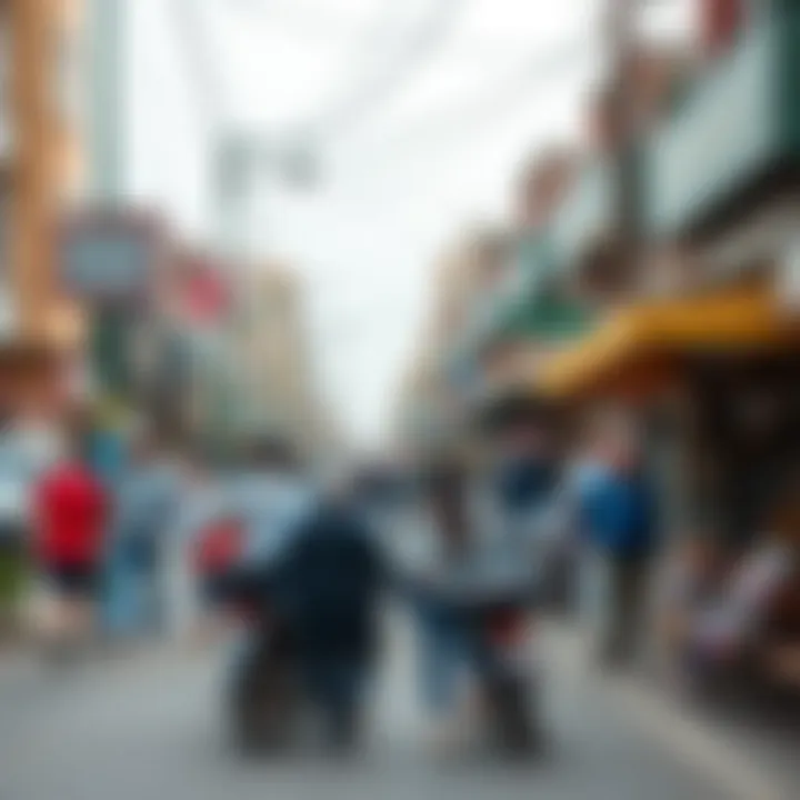 Vibrant community life in المبزرة الخضراء with local amenities