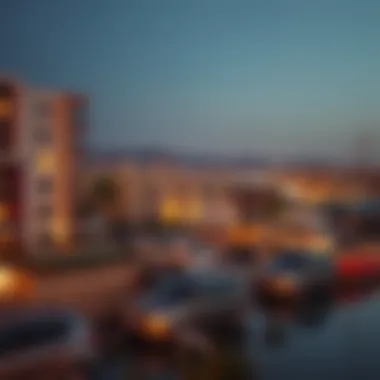 Comparative analysis of المبزرة الخضراء and neighboring areas