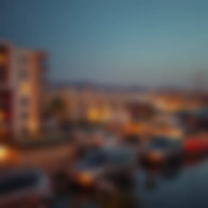 Comparative analysis of المبزرة الخضراء and neighboring areas