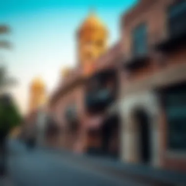 Historical landmarks along Al Nahyan Street and their significance