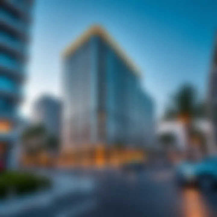 Showcasing new real estate developments on Al Nahyan Street